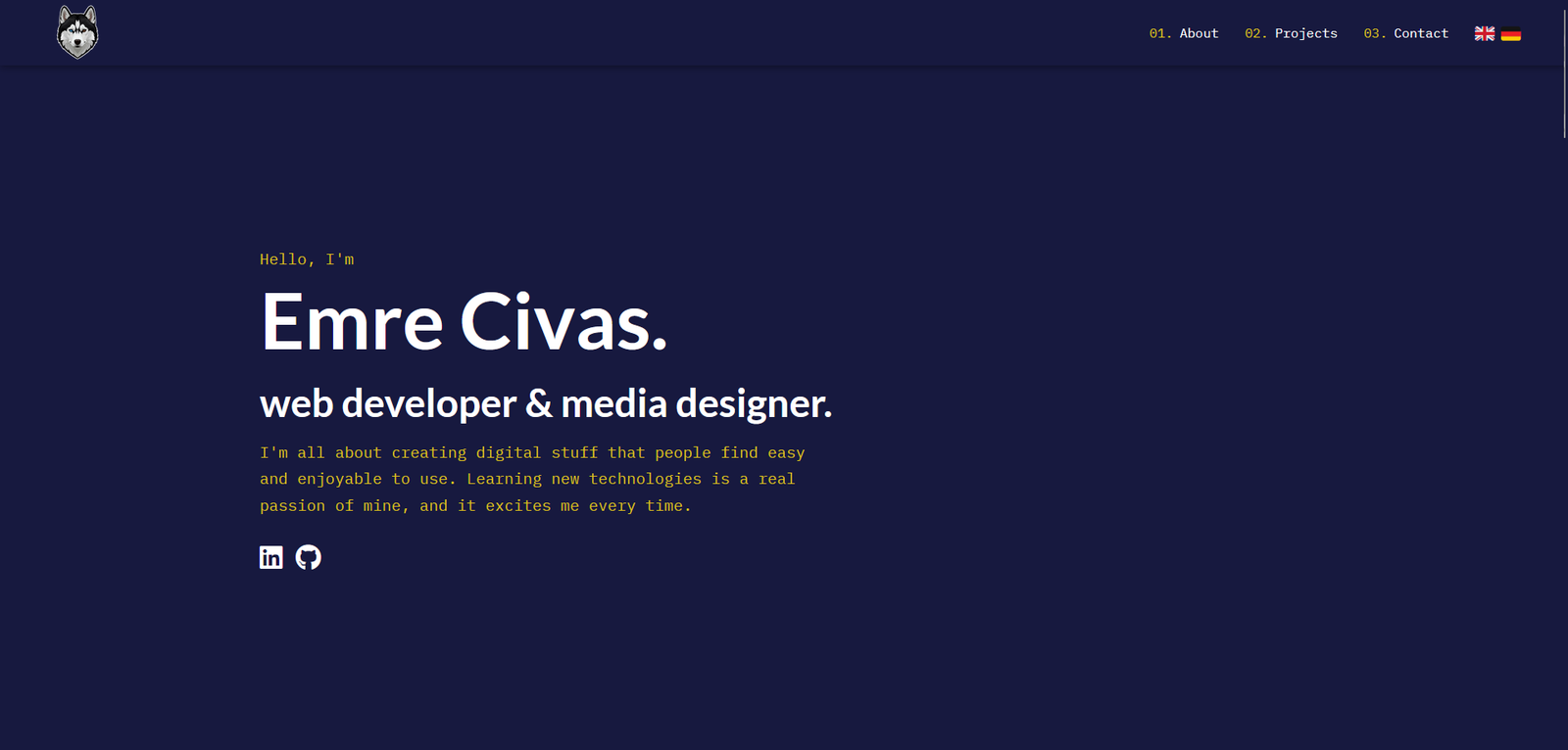 My personal Portfolio