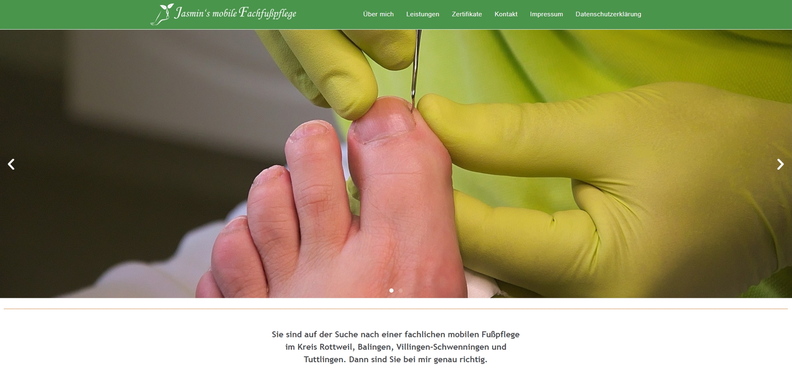 Healthcare Business Website